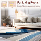 Elegant Neutral Toned Mountain Aesthetic(Blue)