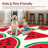 Vibrant Playful Fruit Motif(Red)