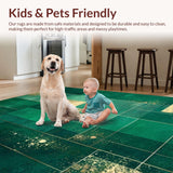 Artistic Subtle Linear Motif(Green)