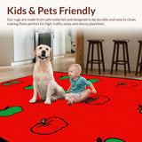 Lively Colorful Motif for Learning(Red)