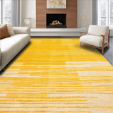 Ultra Soft Area Rug, Non Slip, Stain Resistant, Washable Area Rugs for Living Room, Bedroom, Refreshing Modern Solid Appeal(Yellow)