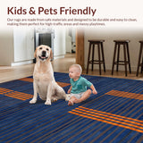 Artistic Tiled Colorful Arrangement(Blue)