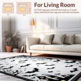 Elegant Black and White Bats(Black)