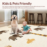 Playful Safari Inspired Visual Elements(Beige)