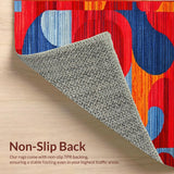 Contemporary Bright Swirl Aesthetics(Red)