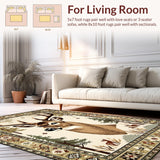 Elegant Contemporary Deer Artwork(Beige)