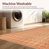 Elegant Vibrant Geometric Motif(Beige)