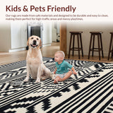 Bold Exotic Zebra Motif(Black)
