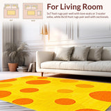 Energetic Kaleidoscopic Round Theme(Yellow)