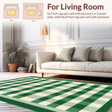 Elegant Low Pile Lattice(Green)