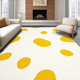 Ultra Soft Area Rug, Non Slip, Stain Resistant, Washable Area Rugs for Living Room, Bedroom, Delightful Fun Design Accent(Yellow)