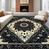 Contemporary Shag Tassel Accent(Black)