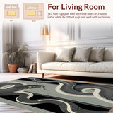 Elegant Black and Off White Aesthetic(Black)