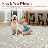 Contemporary Subtle Geometric(Beige)