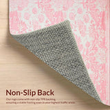 Joyful Playful Floral Accent(Pink)