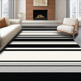 Vibrant Contemporary Graphic Lines(Black)