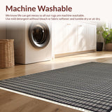 Chic Graphic Square Motif(Black)