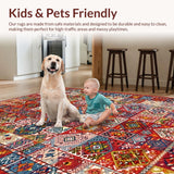 Chic Handcrafted Color Burst(Red)