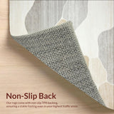 Modern Abstract Geometric Hallway Floor(Beige)