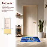 Bold Safari Style Decorative(Blue)