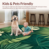 Playful Leafy Bathroom Charm(Green)