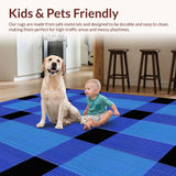 Cozy Vintage Plaid Collection(Blue)