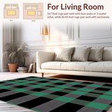 Bright Spring Green Patterned Accent(Green)