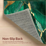 Stylish Gold Accents on Dark Tones(Green)