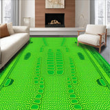 Elegant Nature Themed Coir Doormat(Green)