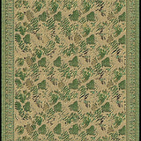 Lively Patterned Entrance Decor(Beige)