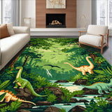 Engaging Fantasy Wilderness Illustration(Green)