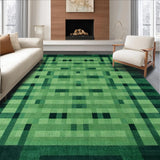 Elegant Minimalist Check Texture(Green)