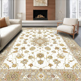 Marble Textured Bathroom Area Beige(Ivory)