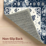 Elegant Snowflake Medallion Motif(Blue)