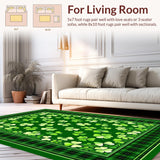 Artistic Plaid and Clover Blend(Green)