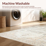 Neutral Toned Vintage Geometric Style(Beige)