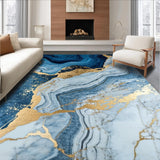 Sophisticated Contemporary Geometric Motif(Blue)
