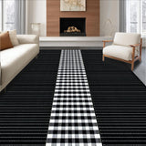 Contemporary Bold Checkered Style(Black)