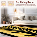 Exotic Black Gold Tiger Motif(Gold)