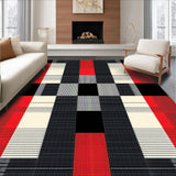 Chic Bold Checkerboard Aesthetic(Red)