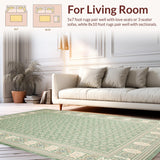 Sage Elegance with Geometric Accents(Green)