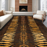 Ultra Soft Area Rug, Non Slip, Stain Resistant, Washable Area Rugs for Living Room, Bedroom, Luxurious Multicolor Animal Fusion(Brown)