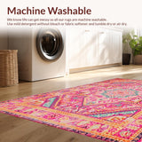 Contemporary Distressed Color Splash(Pink)