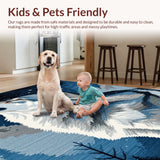 Elegant Lunar Wildlife Representation(Blue)