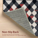 Chic Abstract Gray Tiled Composition(Beige)