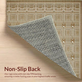 Chic Rustic Lattice Design Style(Beige)