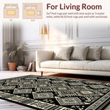 Chic Retro Trellis Aesthetic(Black)