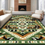 Intricate Black and Brown Artistry(Green)
