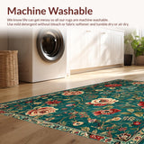 Intricate Floral Art Nouveau Style(Green)