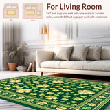 Elegant Gold Accented Decor(Green)